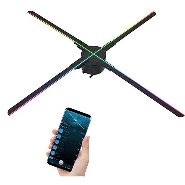 65cm Upgraded Version 720*720dpi App Control Hologram Wall Holographic