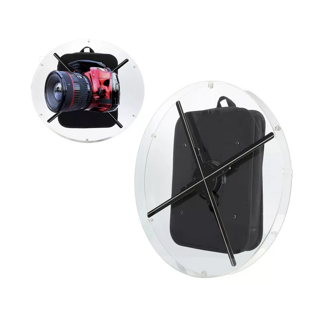 2022 New Backpack 3D Hologram LED Fan 45cm For Advertising
