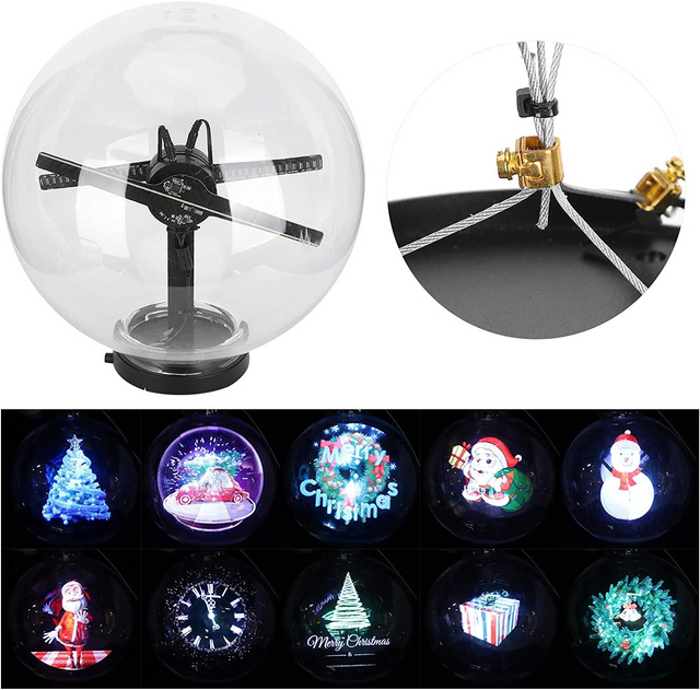 32cm Double Side Christmas Tree Ball With Cover