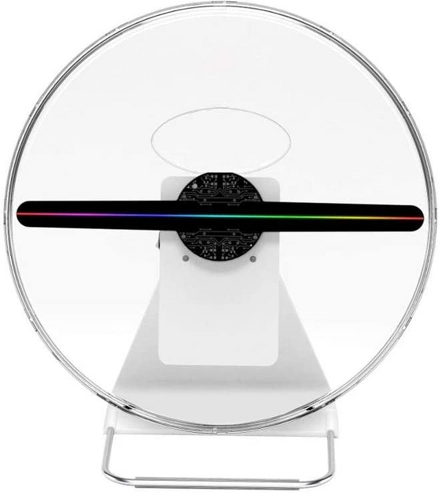 11.8Inch/ 30cm 3D Desktop Version Led Fan With Protection Cover