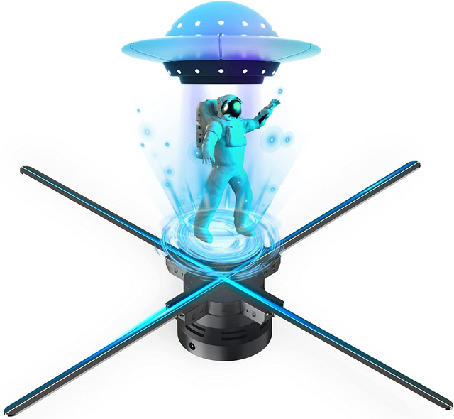 25.6Inch/65cm 1024*768dpi Wifi 3D Hologram Fan For Indoor